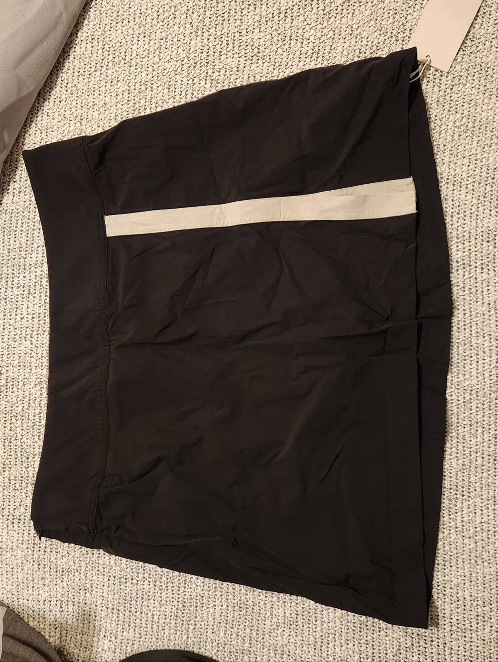 Halara Black Skirt With Shorts XL NWT